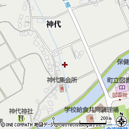 石川県羽咋郡志賀町神代ホ周辺の地図