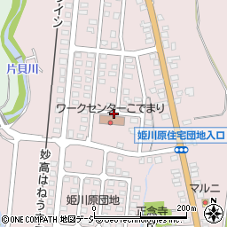 新潟県妙高市姫川原周辺の地図