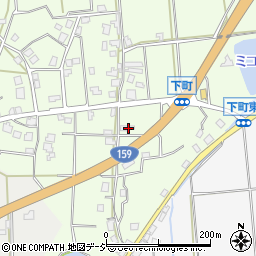 石川県七尾市下町ニ23周辺の地図