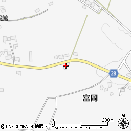 栃木県那須郡那須町富岡1232周辺の地図