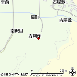 福島県いわき市平神谷作方利作周辺の地図