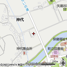 石川県羽咋郡志賀町神代ト周辺の地図