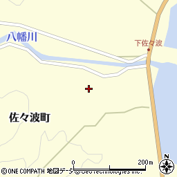 石川県七尾市佐々波町レ周辺の地図