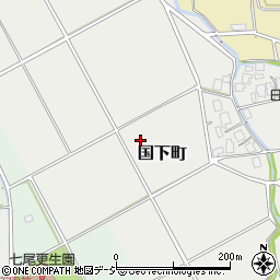 石川県七尾市国下町ル周辺の地図