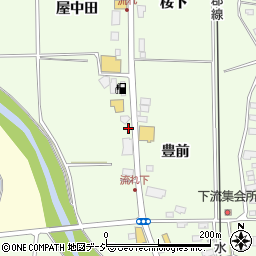 福島日産棚倉店周辺の地図