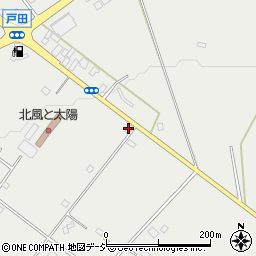 栃木県那須塩原市戸田709周辺の地図