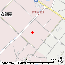 石川県羽咋郡志賀町安部屋ハ周辺の地図