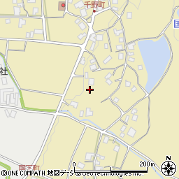 石川県七尾市千野町セ周辺の地図