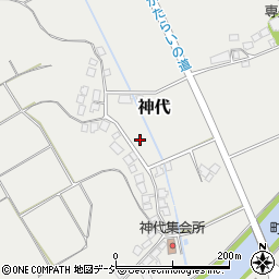 石川県羽咋郡志賀町神代ヌ周辺の地図