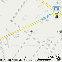 栃木県那須塩原市戸田682周辺の地図
