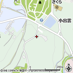 新潟県妙高市小出雲周辺の地図