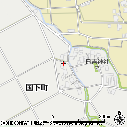 石川県七尾市国下町子周辺の地図