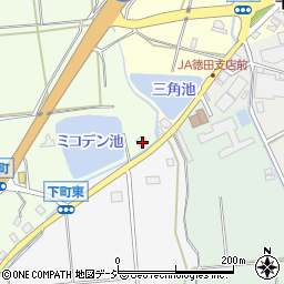 石川県七尾市下町イ1周辺の地図