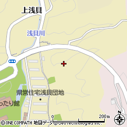 福島県いわき市常磐湯本町上浅貝周辺の地図