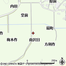 福島県いわき市平神谷作南沢目周辺の地図