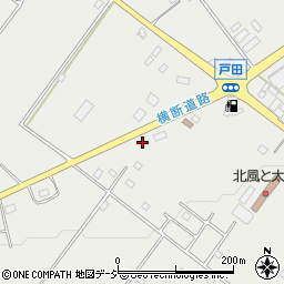 栃木県那須塩原市戸田682-7周辺の地図