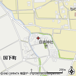 石川県七尾市国下町ム84-3周辺の地図