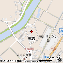 石川県羽咋郡志賀町末吉ソ周辺の地図