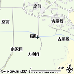 福島県いわき市平神谷作（扇町）周辺の地図