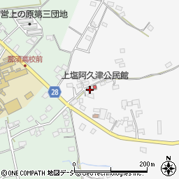 栃木県那須郡那須町富岡1230周辺の地図