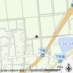 石川県七尾市下町（ヘ）周辺の地図