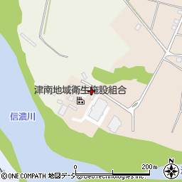 津南地域衛生施設組合　ごみ処理場周辺の地図