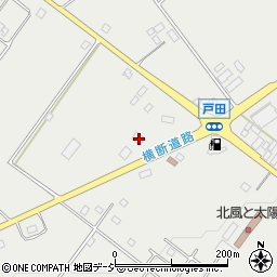 栃木県那須塩原市戸田676周辺の地図
