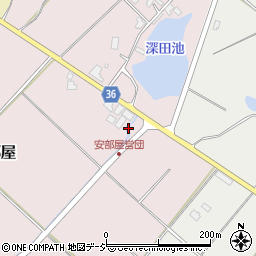 石川県羽咋郡志賀町安部屋カ周辺の地図