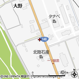 新潟県糸魚川市大野1157周辺の地図