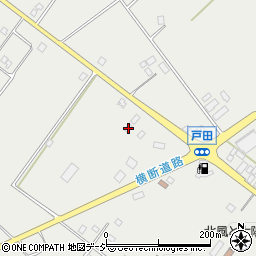 栃木県那須塩原市戸田673周辺の地図