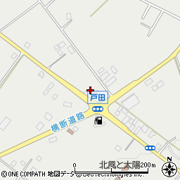 栃木県那須塩原市戸田651周辺の地図