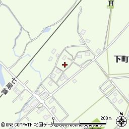 石川県七尾市下町（マ）周辺の地図