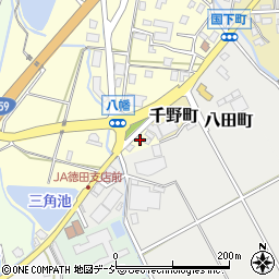 石川県七尾市八幡町（ロ）周辺の地図