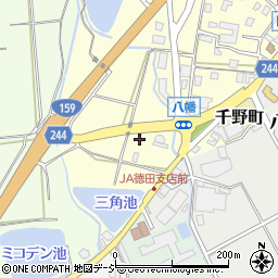 石川県七尾市八幡町い周辺の地図