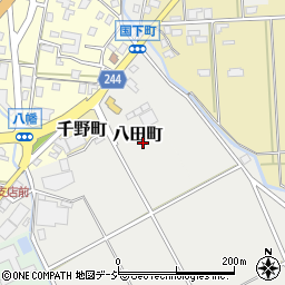石川県七尾市八田町ロ周辺の地図