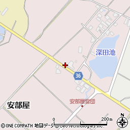 石川県志賀町（羽咋郡）安部屋（ワ）周辺の地図