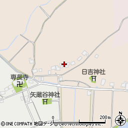石川県羽咋郡志賀町矢蔵谷ハ周辺の地図