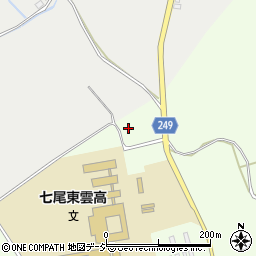 石川県七尾市下町（戌）周辺の地図