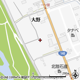 新潟県糸魚川市大野1250周辺の地図