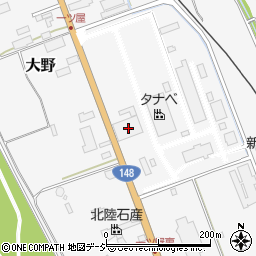 新潟県糸魚川市大野1110周辺の地図