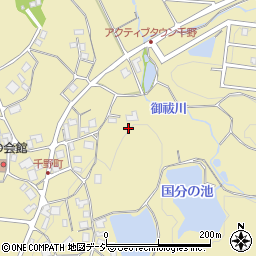 石川県七尾市千野町周辺の地図