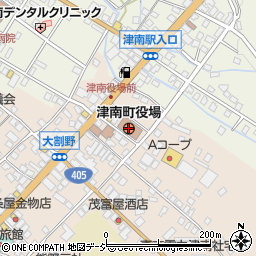 新潟県津南町（中魚沼郡）周辺の地図