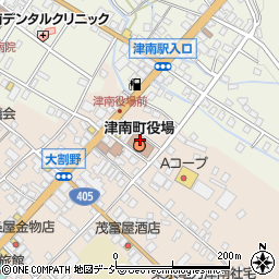 津南町役場　地域包括支援センター周辺の地図