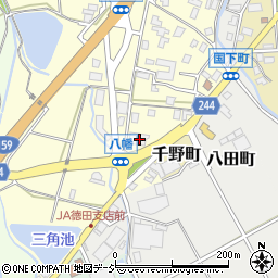 ヨシダ洋紙七尾支店周辺の地図