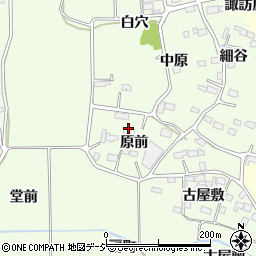 福島県いわき市平神谷作原前周辺の地図