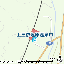 栃木県日光市周辺の地図