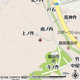 福島県いわき市常磐上矢田町西ノ内周辺の地図