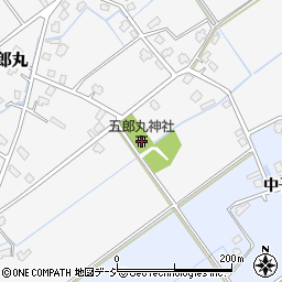 五郎丸神社周辺の地図