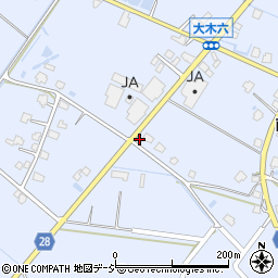 新潟県南魚沼市大木六266周辺の地図