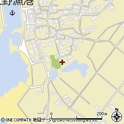 石川県羽咋郡志賀町上野ロ周辺の地図